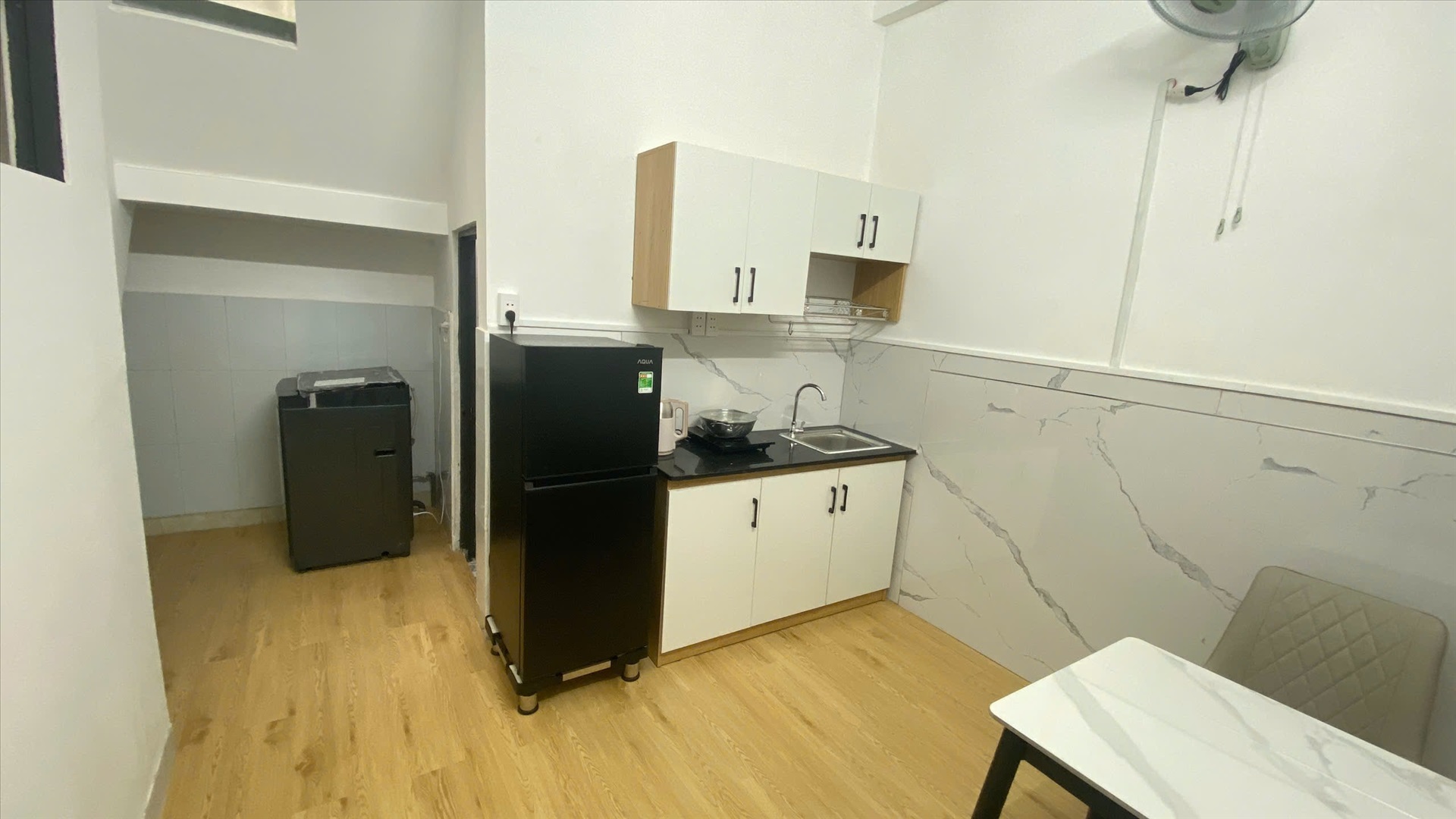 Phòng trọ 1 Phòng ngủ 35m2 tại HD House Nguyễn Cửu Vân - Bình Thạnh - Phòng bếp