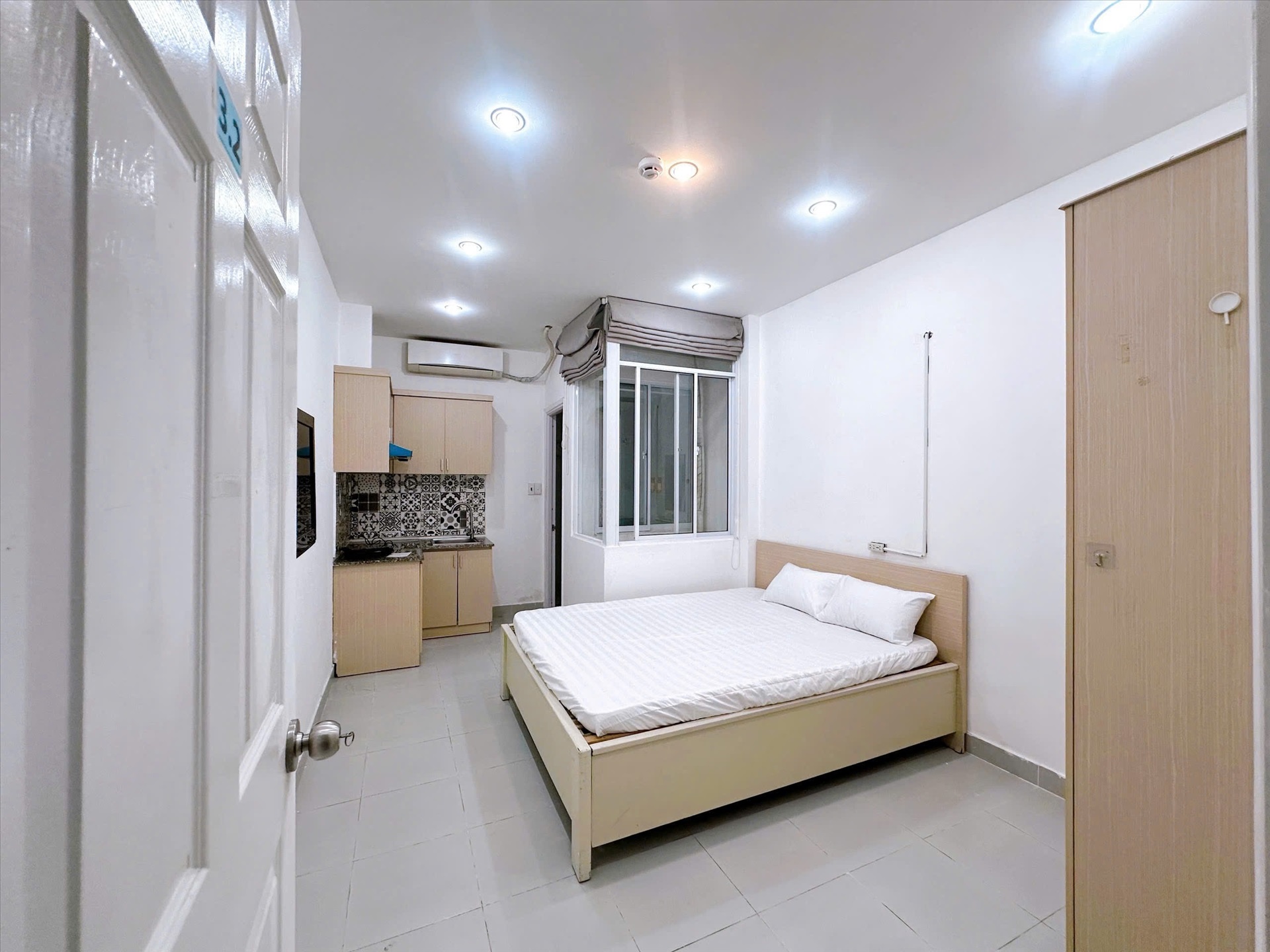 Phòng trọ Studio 25m2 tại CN House Đặng Văn Ngữ - Phú Nhuận - Phòng ngủ