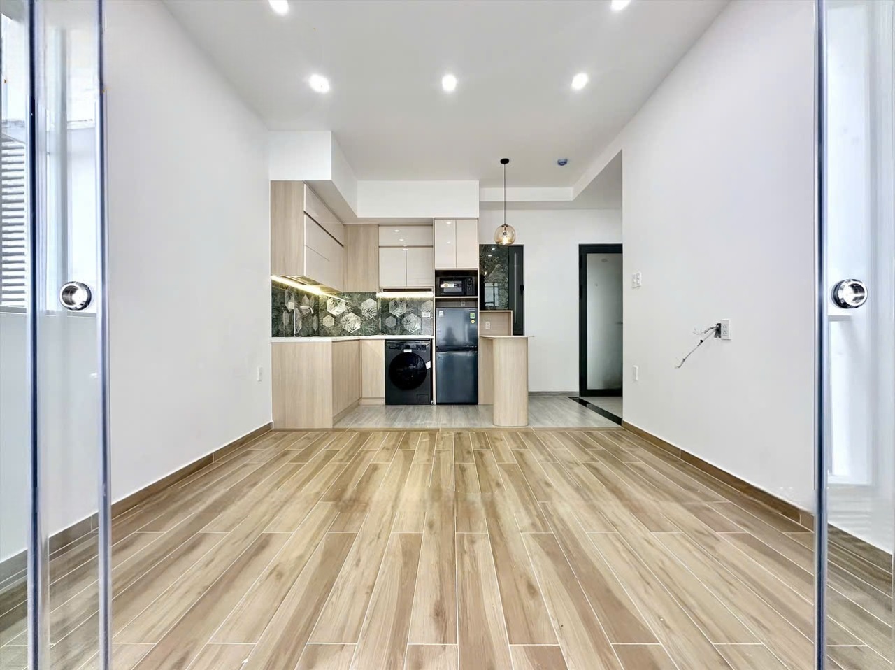 Phòng trọ 1 Phòng ngủ 50m2 tại SM House Lê Quang Định - Bình Thạnh - Phòng bếp