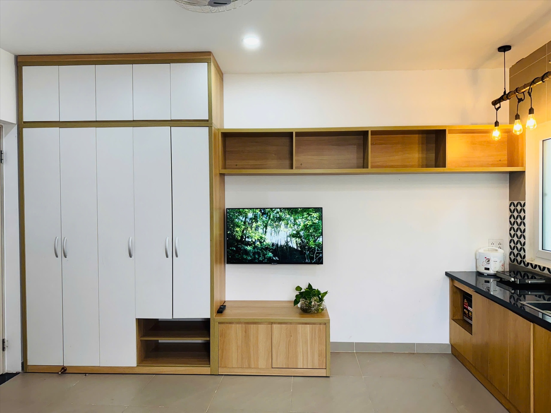 Phòng trọ Studio 27m2 tại Your Home Nhất Chi Mai - Tân Bình - Phòng ngủ