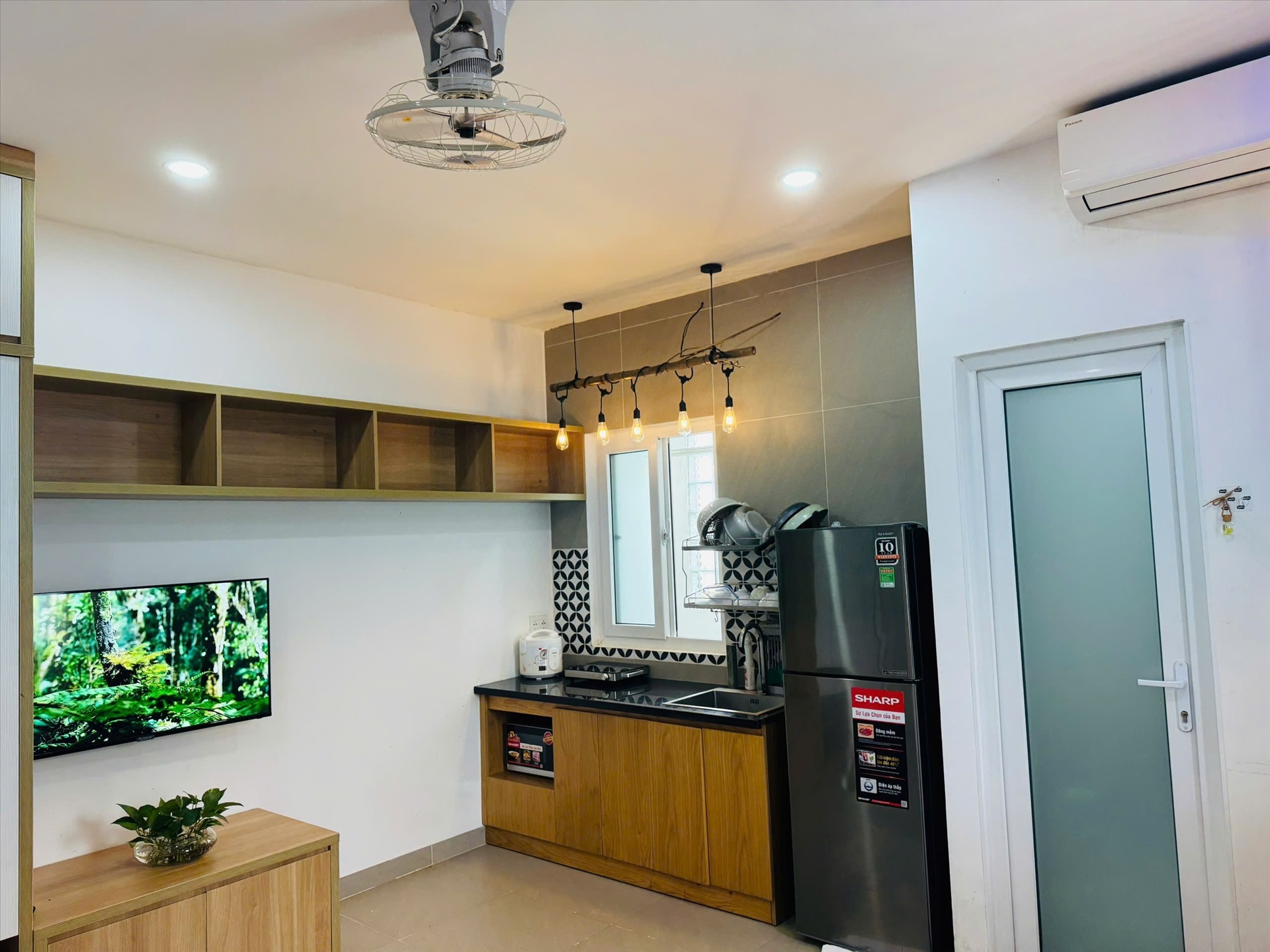 Phòng trọ Studio 27m2 tại Your Home Nhất Chi Mai - Tân Bình - Phòng ngủ