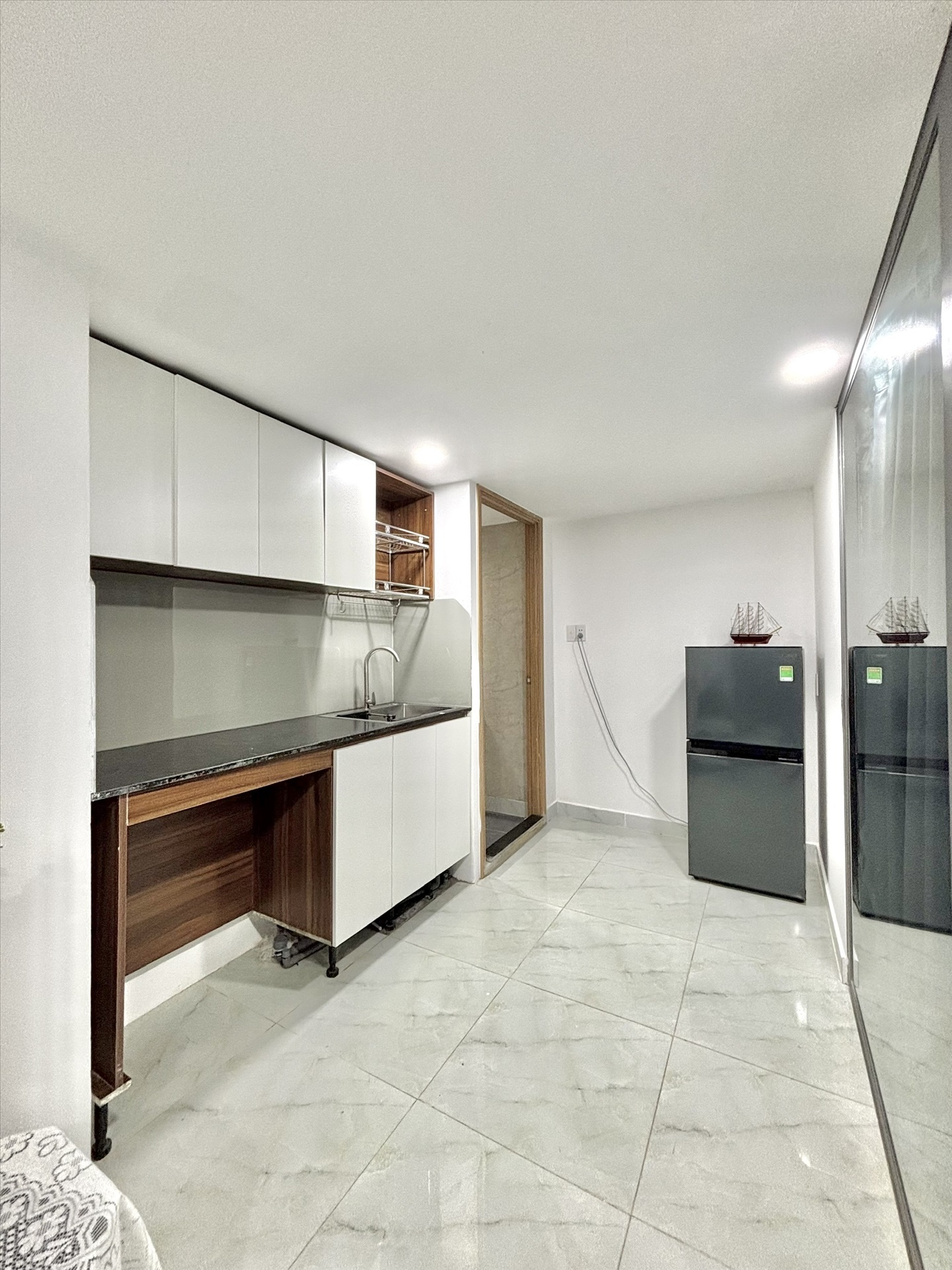 Phòng trọ 1 Phòng ngủ 30m2 tại CH Home Phan Bội Châu - Bình Thạnh - Phòng bếp