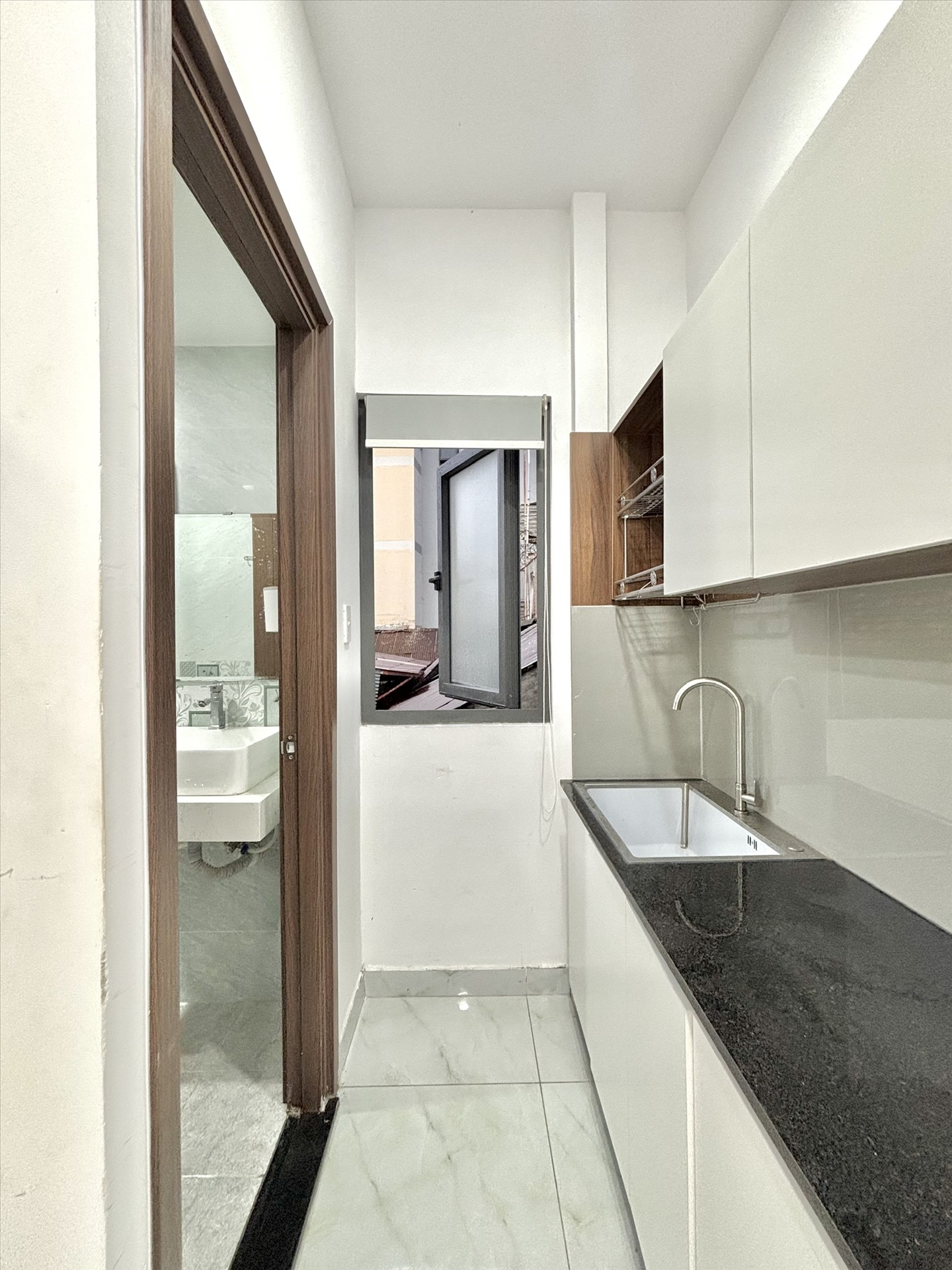 Phòng trọ Studio 30m2 tại CH Home Phan Bội Châu - Bình Thạnh - Phòng bếp