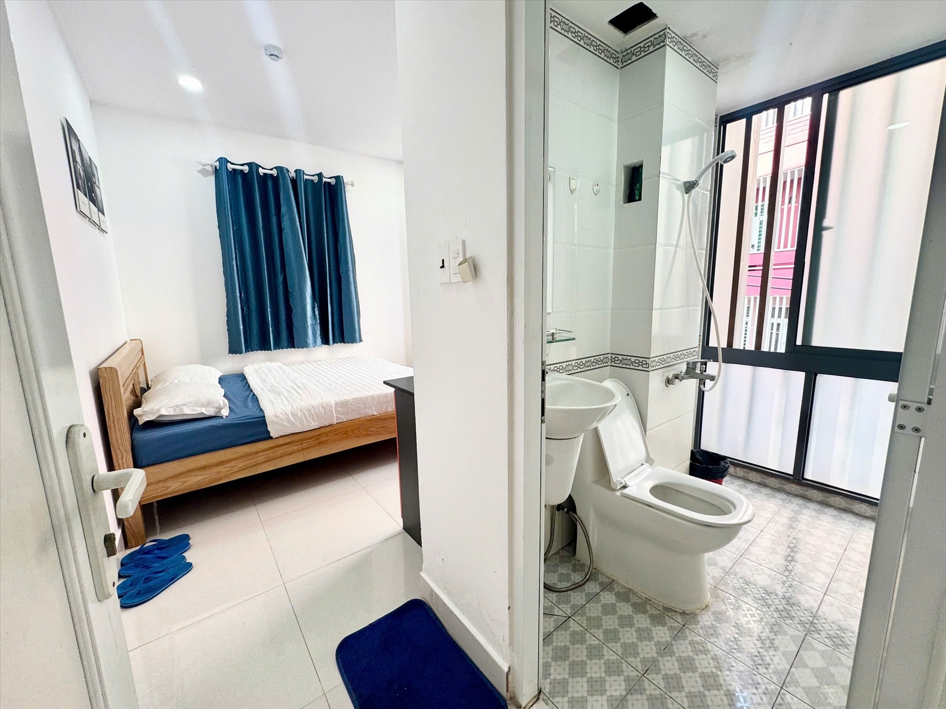 Phòng trọ Studio 25m2 tại CM House Bùi Văn Thêm - Phú Nhuận - Phòng ngủ