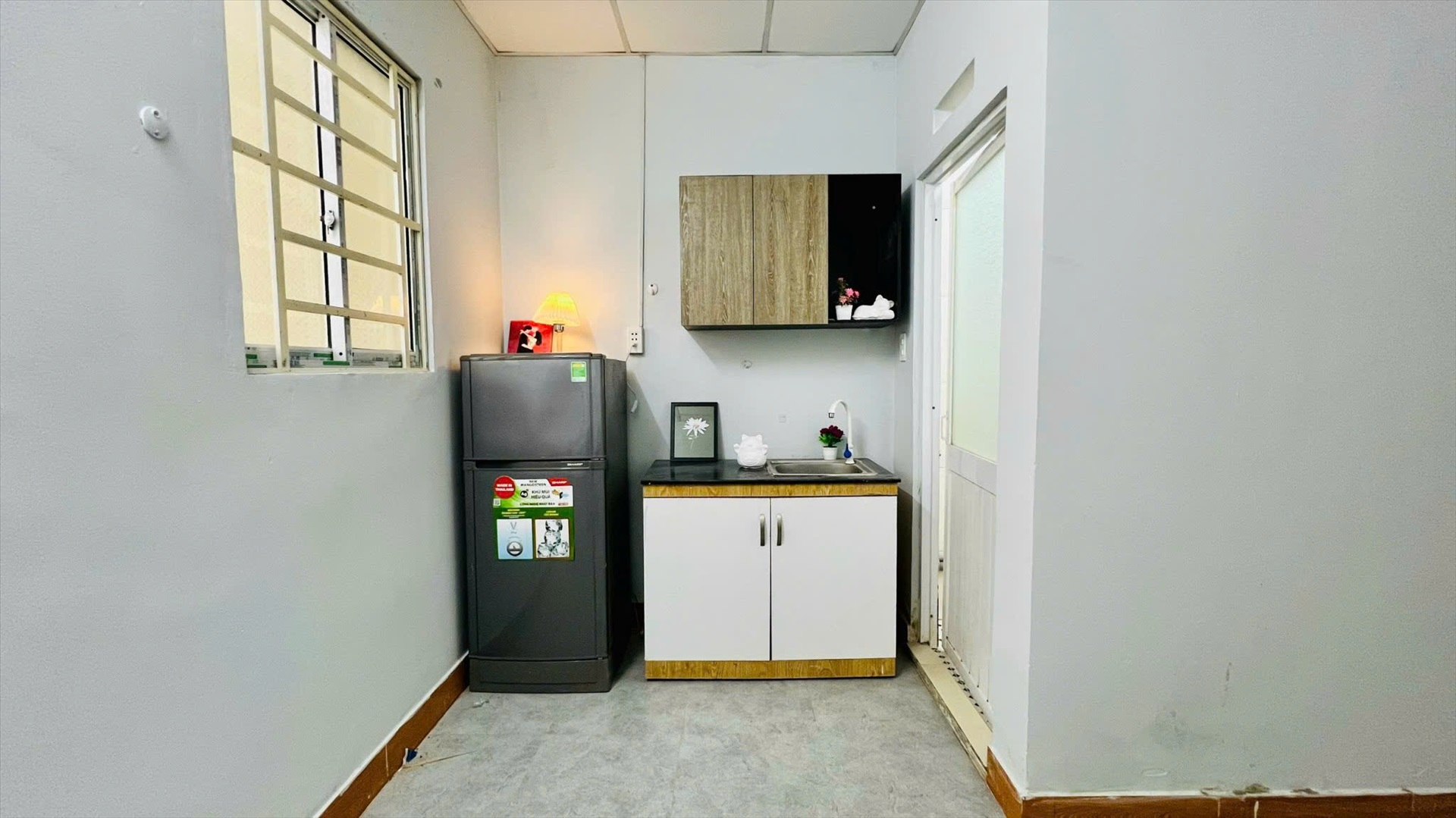 Phòng trọ Studio 25m2 tại AC Home Tây Thạnh - Tân Phú - Phòng bếp