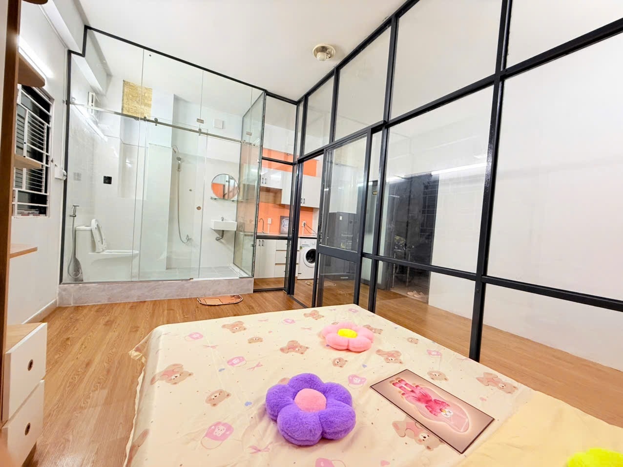 Phòng trọ 1 Phòng ngủ 35m2 tại AT Home Thăng Long - Tân Bình - Phòng ngủ