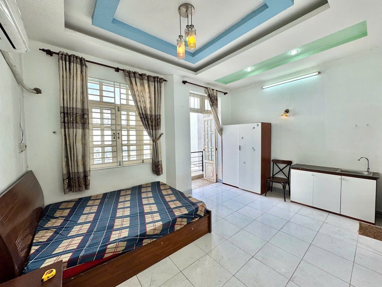 Phòng trọ Studio 30m2 tại AT House Quang Trung - Gò Vấp - Phòng ngủ