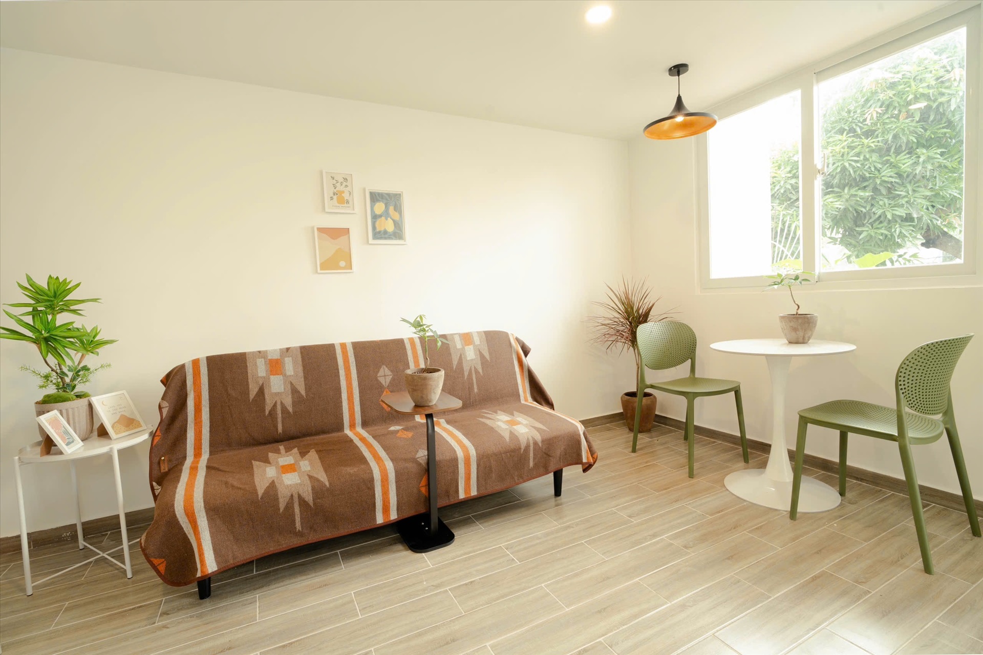Phòng trọ Duplex 30m2 tại SPACE HOME Điện Biên Phủ - Bình Thạnh - Phòng khách