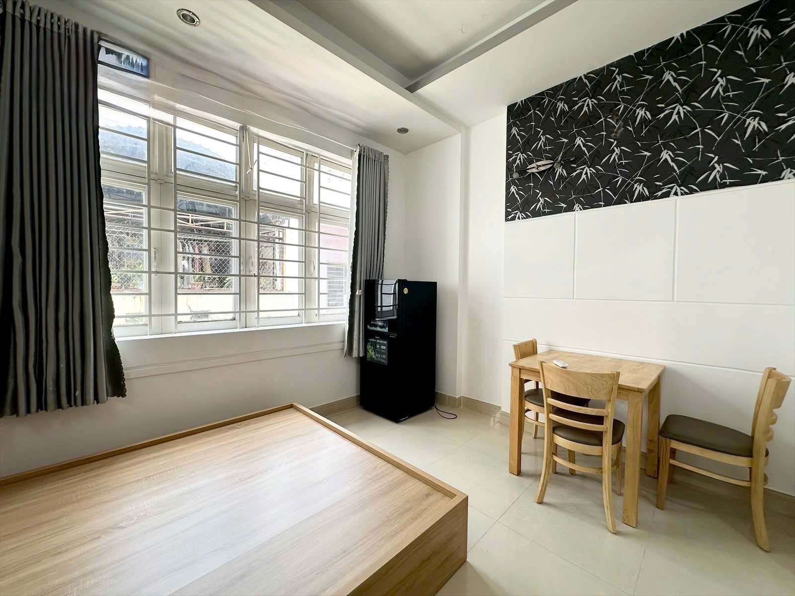 Phòng trọ Studio 25m2 tại CM Home Quang Trung - Gò Vấp - Phòng khách