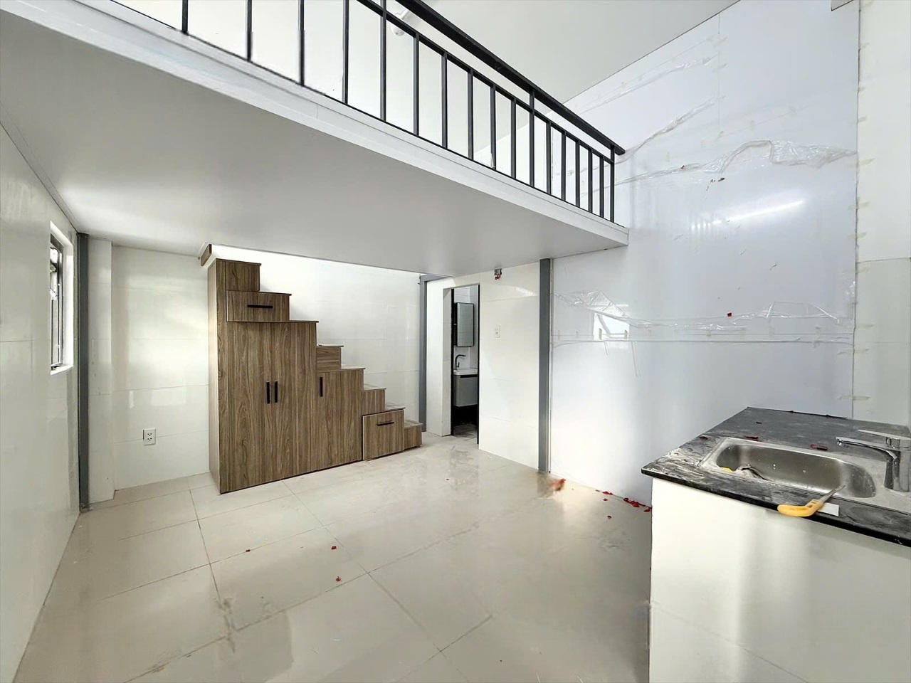 Phòng trọ Duplex 25m2 tại Lacasa Nguyễn Văn Khối - Gò Vấp - Phòng khách