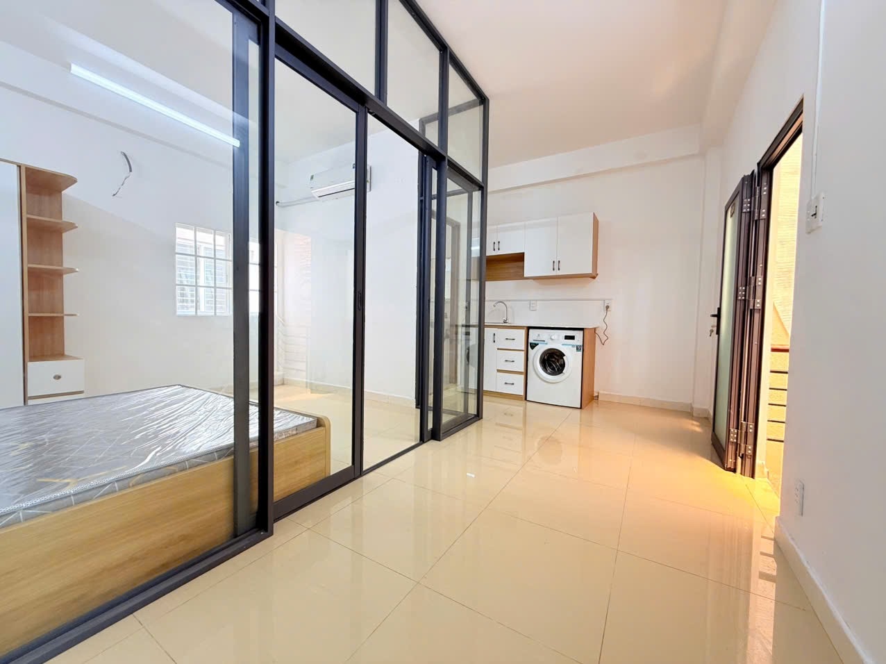 Phòng trọ 1 Phòng ngủ 35m2 tại AT Home Thăng Long - Tân Bình - Phòng bếp