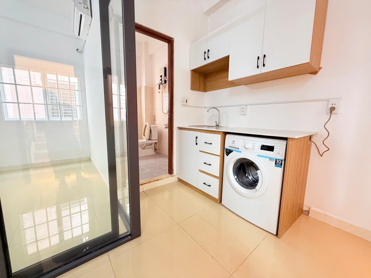 Phòng trọ 1 Phòng ngủ 35m2 tại AT Home Thăng Long - Tân Bình - Phòng bếp