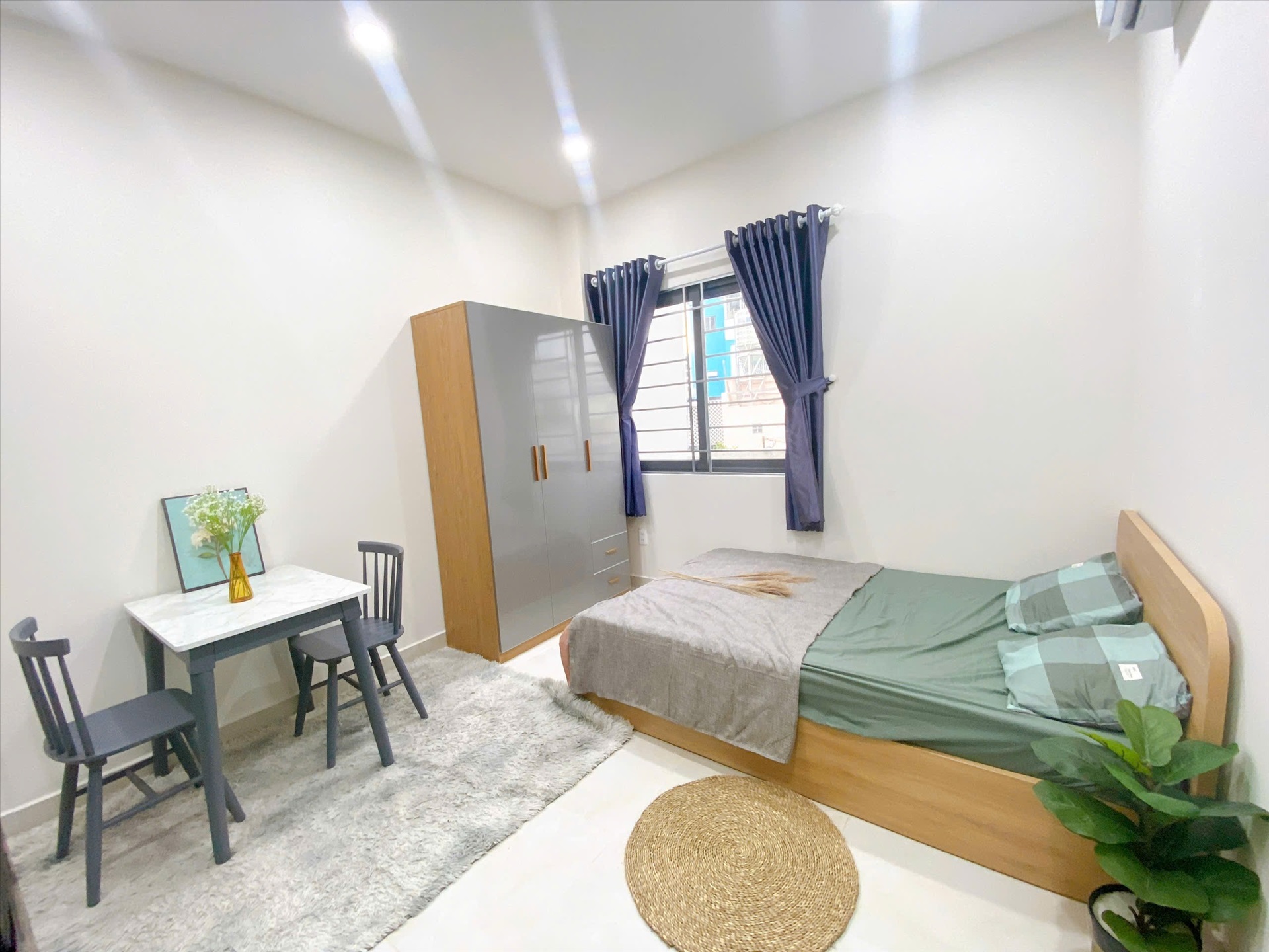 Phòng trọ Studio 25m2 tại AT Home Âu Cơ - Tân Bình - Phòng ngủ