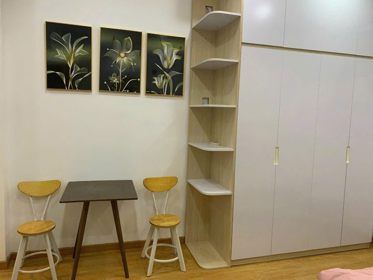 Phòng trọ Studio 25m2 tại CN Home Nguyễn Phúc Chu - Tân Bình - Phòng khách