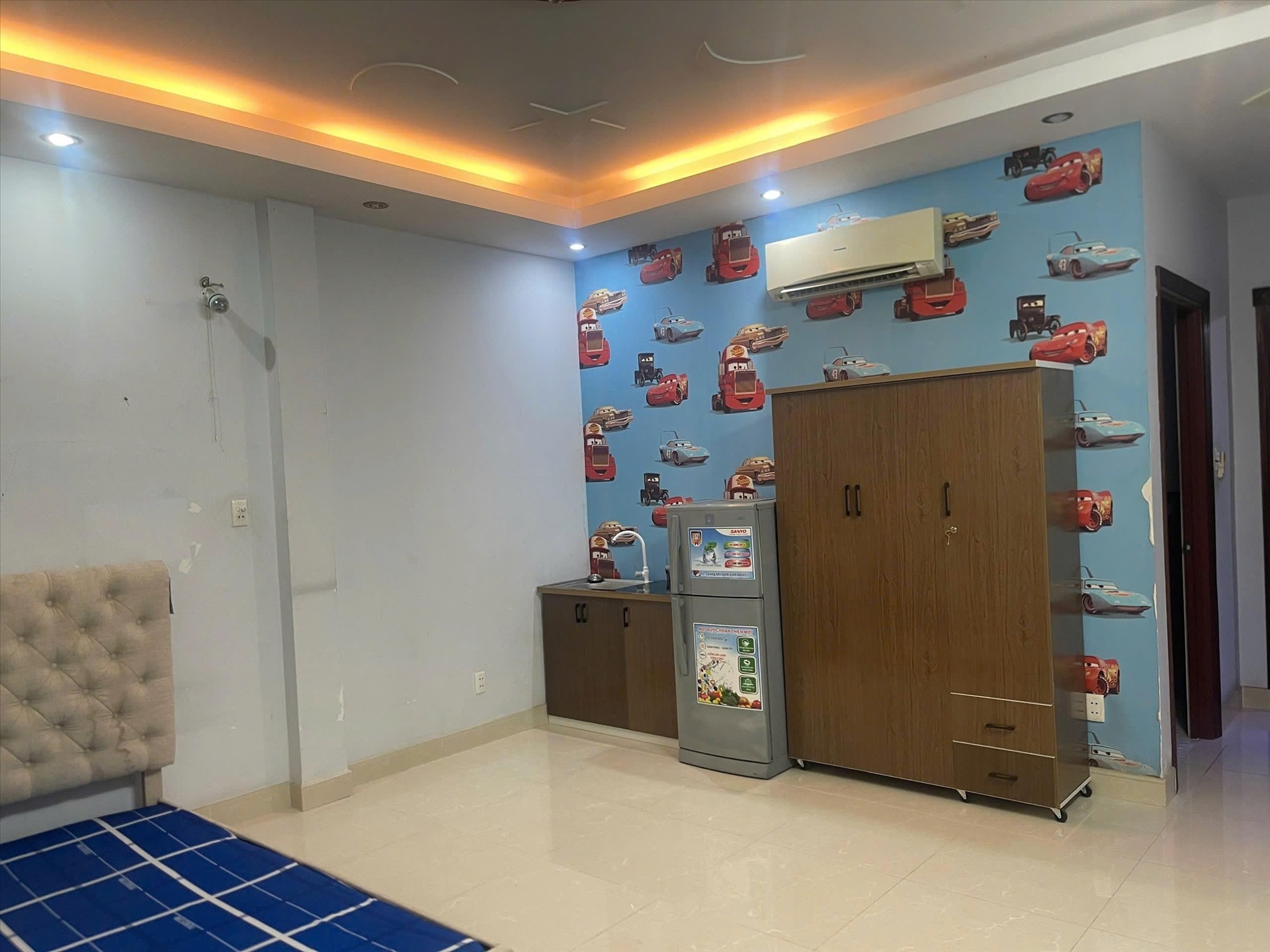 Phòng trọ Studio 30m2 tại ĐHQ House Hoàng Bật Đạt - Tân Bình - Phòng ngủ