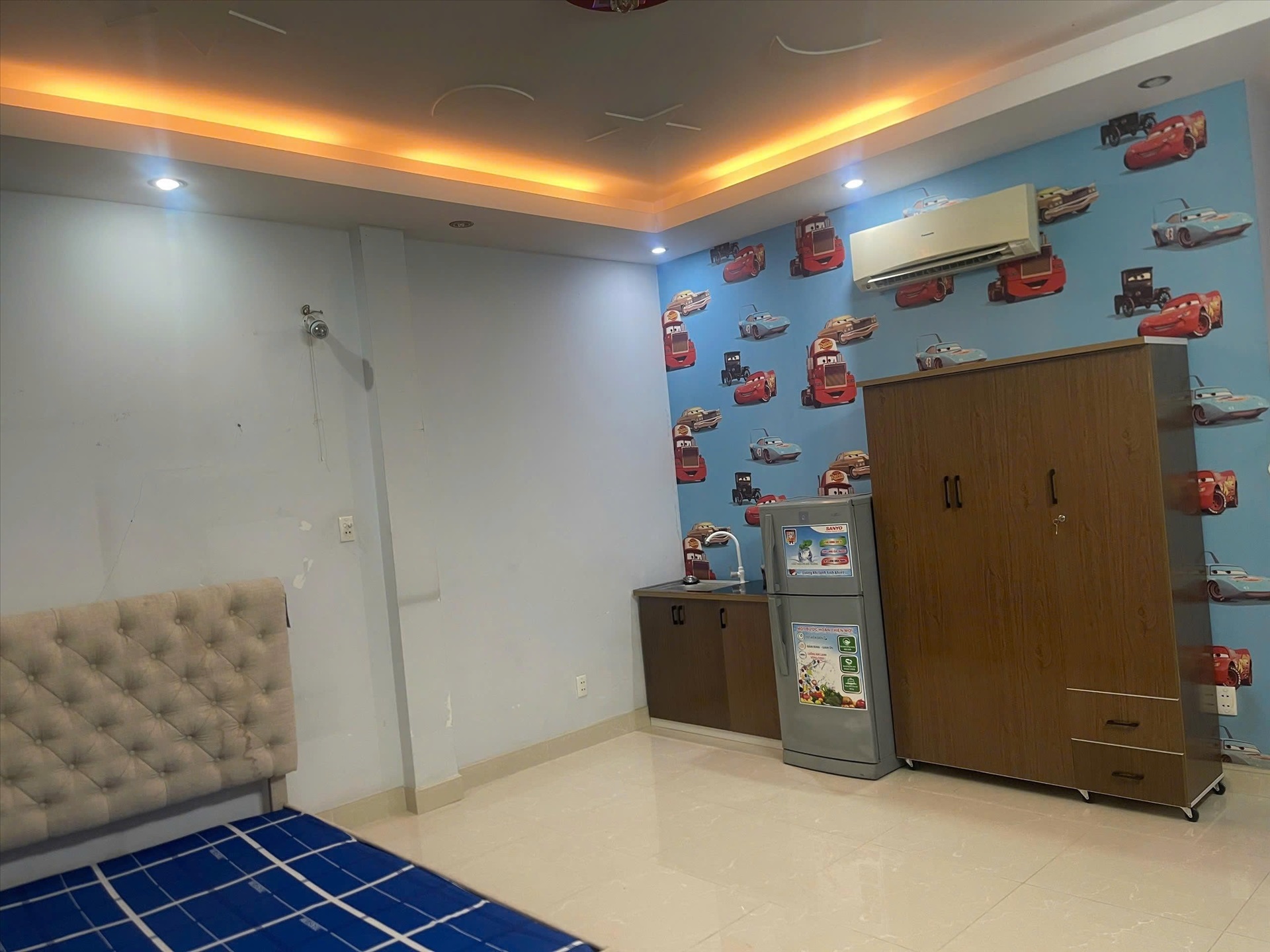 Phòng trọ Studio 30m2 tại ĐHQ House Hoàng Bật Đạt - Tân Bình - Phòng ngủ