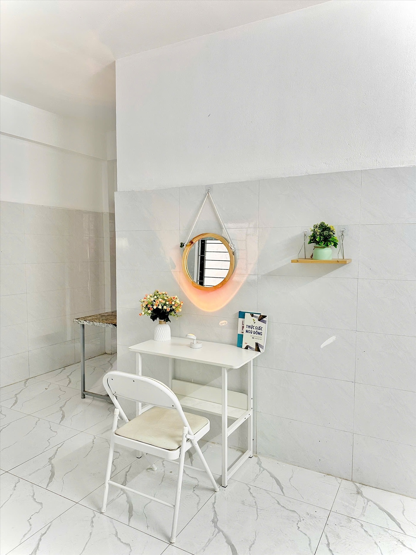 Phòng trọ Studio 30m2 tại Timehouse 2 Kiều Mai - Bắc Từ Liêm - Phòng khách