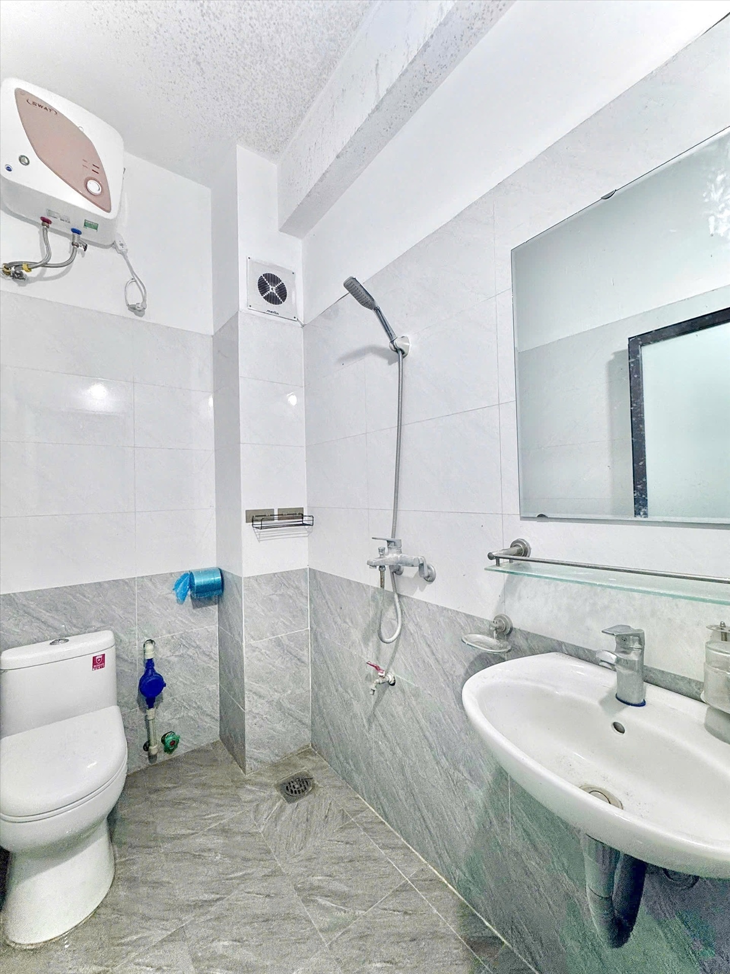 Phòng trọ Studio 30m2 tại Timehouse 2 Kiều Mai - Bắc Từ Liêm - Phòng tắm