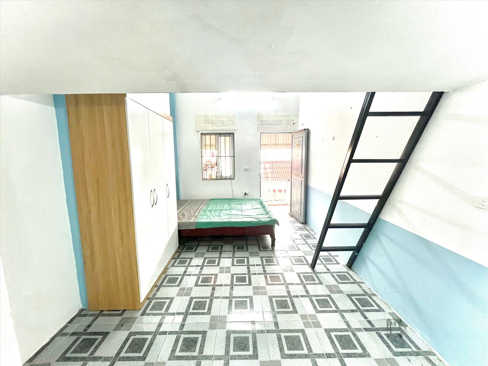 Phòng trọ Duplex 25m2 tại Time House 6 Cổ Nhuế - Bắc Từ Liêm - Phòng ngủ