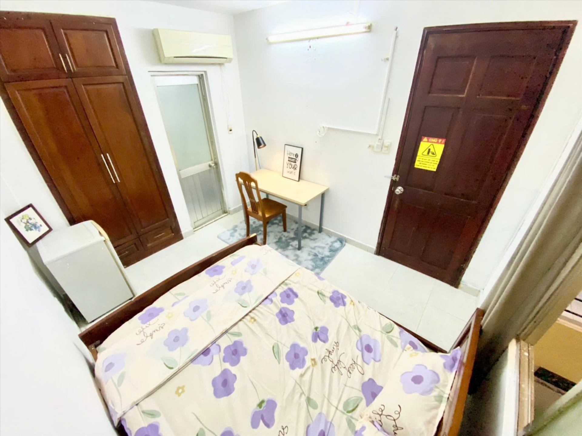 Phòng trọ Studio 18m2 tại SuongHome Phạm Văn Bạch - Gò Vấp - Phòng ngủ