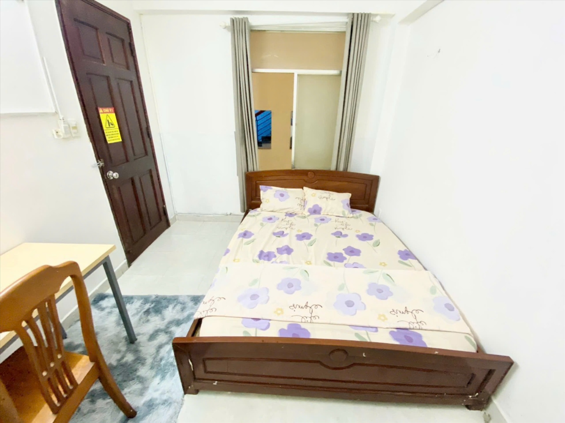 Phòng trọ Studio 18m2 tại SuongHome Phạm Văn Bạch - Gò Vấp - Phòng ngủ
