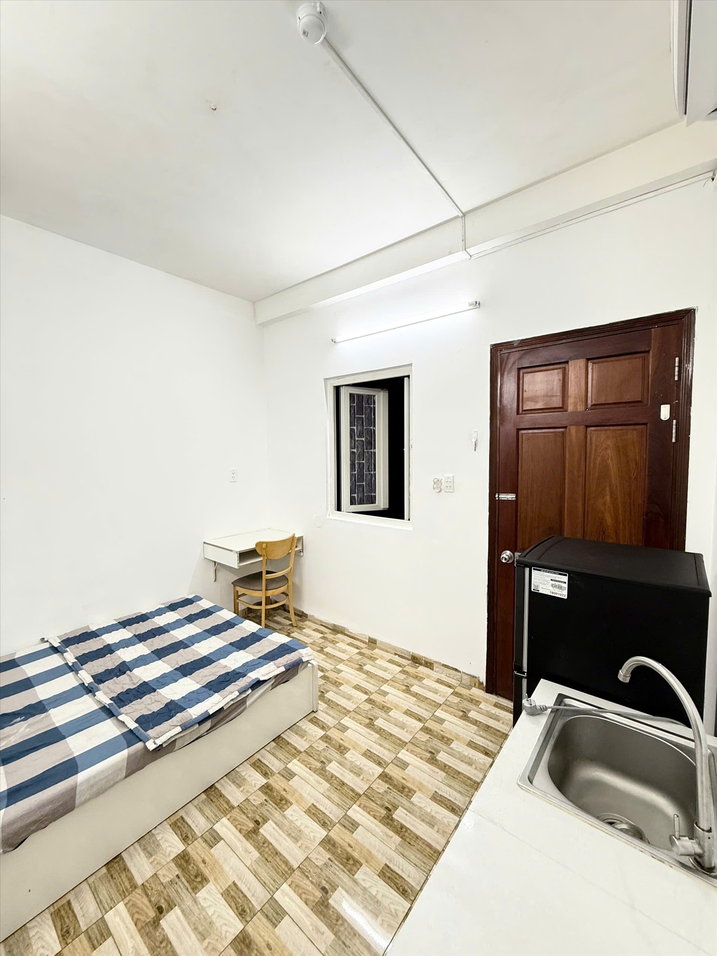 Phòng trọ Studio 25m2 tại GUHOME Cô Bắc - Phú Nhuận - Phòng ngủ