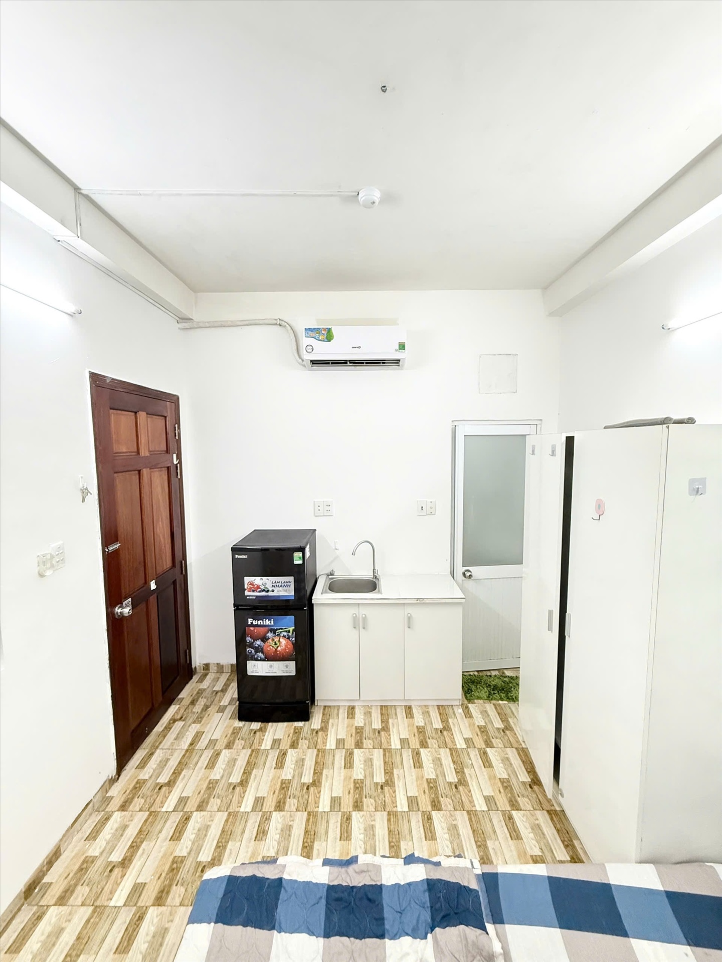 Phòng trọ Studio 25m2 tại GUHOME Cô Bắc - Phú Nhuận - Phòng ngủ