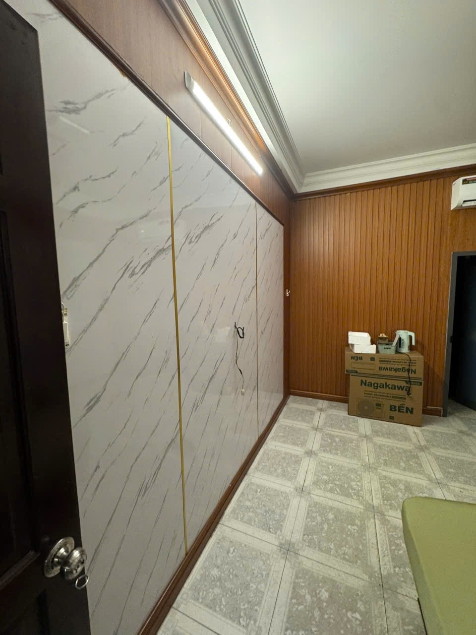 Phòng trọ Studio 30m2 tại AT Home Bắc Hải - Tân Bình - Phòng ngủ