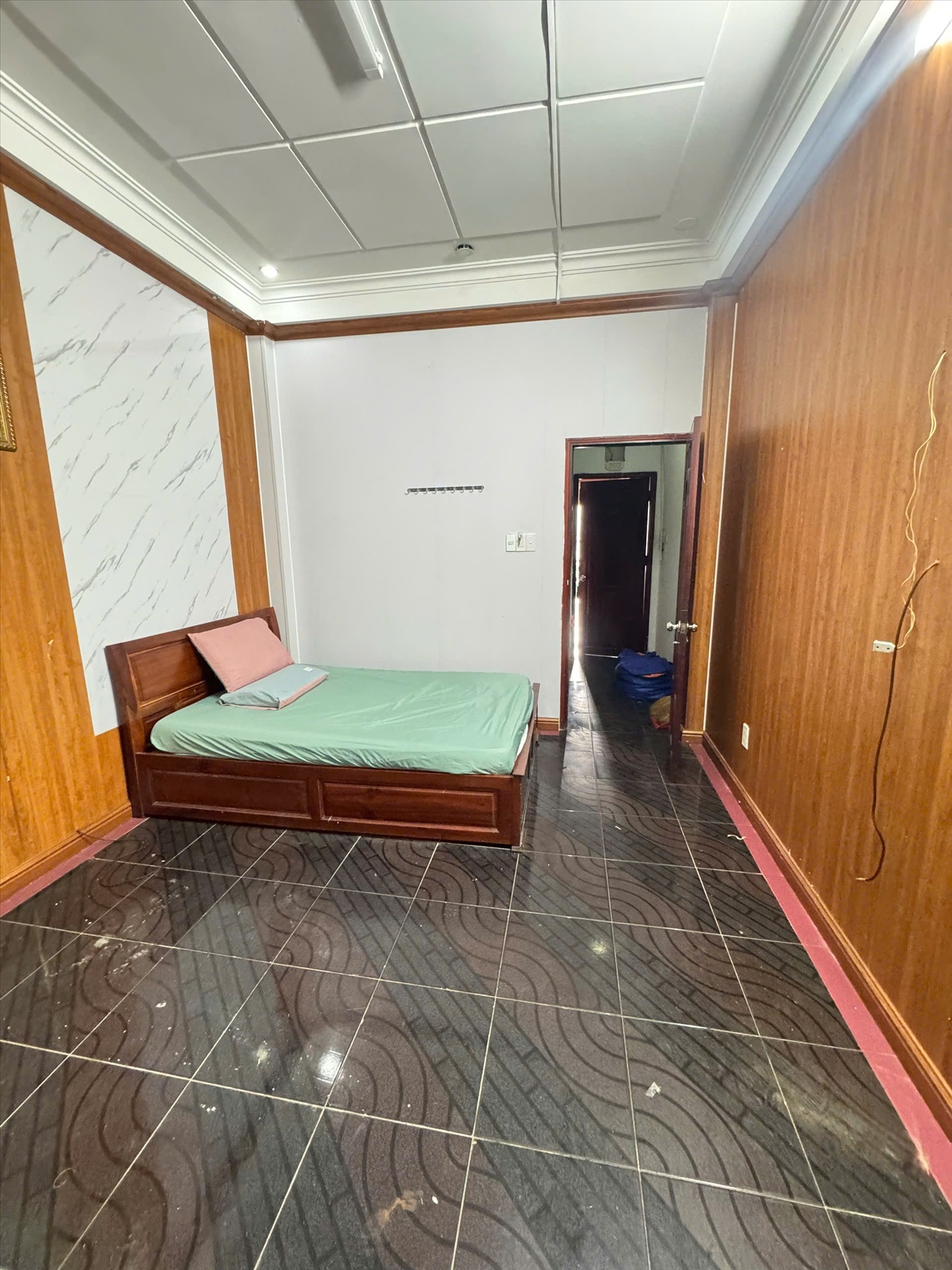 Phòng trọ Studio 30m2 tại AT Home Bắc Hải - Tân Bình - Phòng ngủ