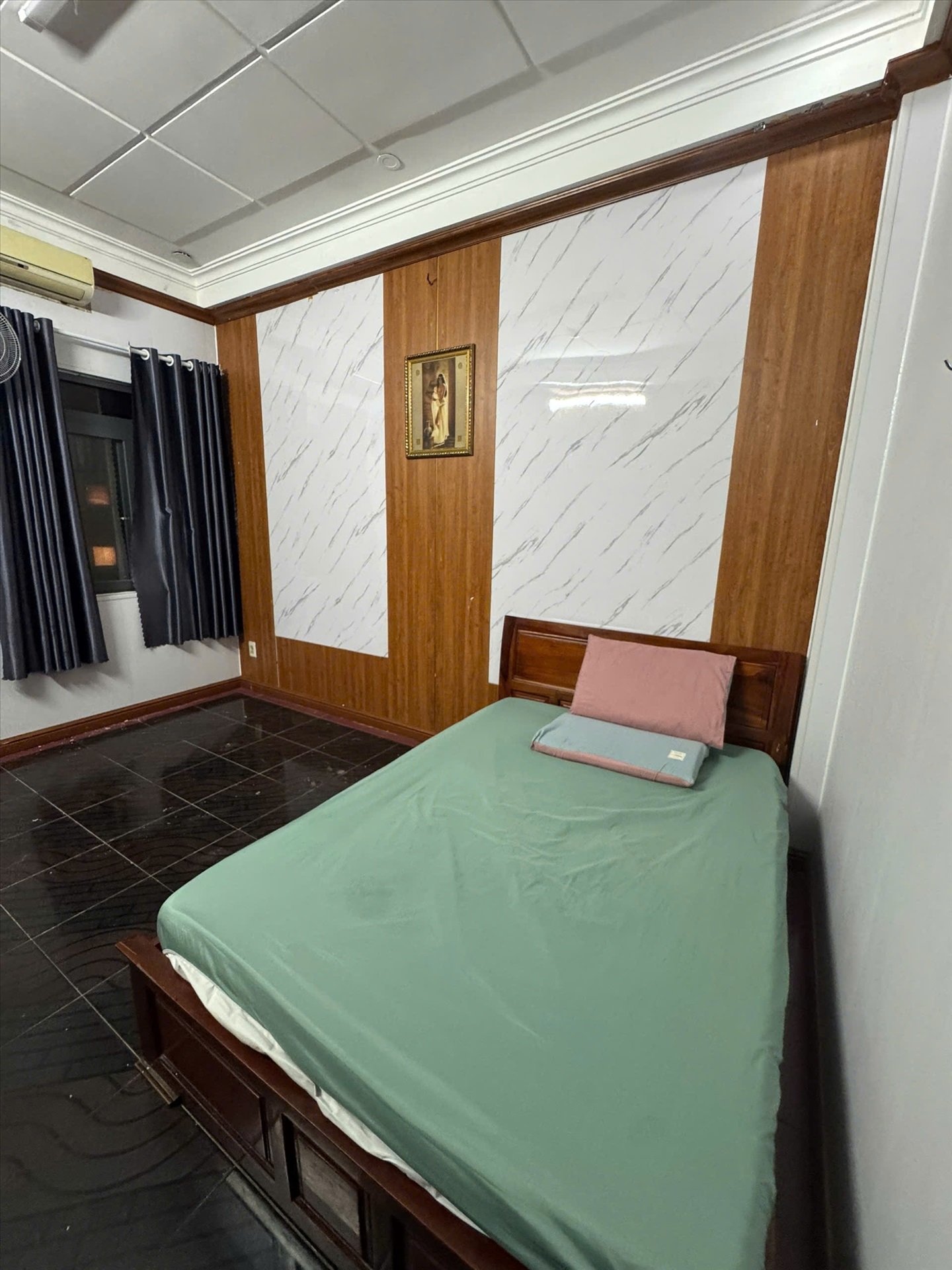 Phòng trọ Studio 30m2 tại AT Home Bắc Hải - Tân Bình - Phòng ngủ