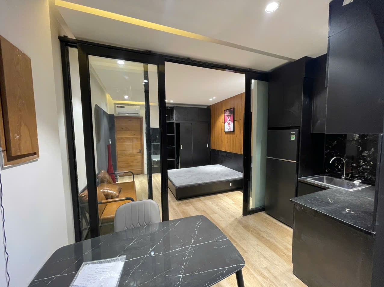 Phòng trọ 1 Phòng ngủ 35m2 tại AK Home Tân Cảng - Bình Thạnh - Phòng ngủ