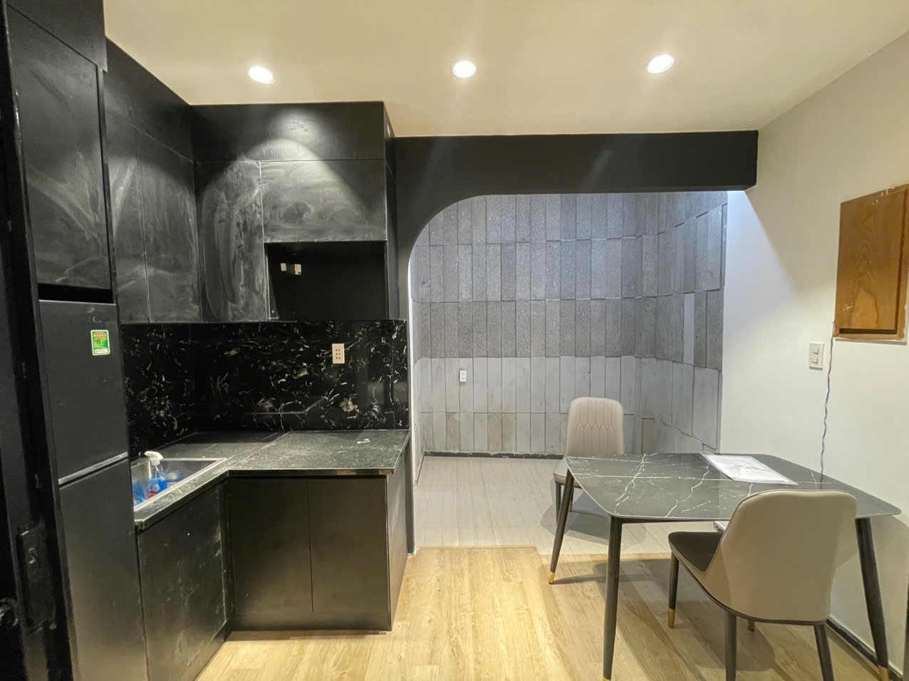 Phòng trọ 1 Phòng ngủ 35m2 tại AK Home Tân Cảng - Bình Thạnh - Phòng bếp