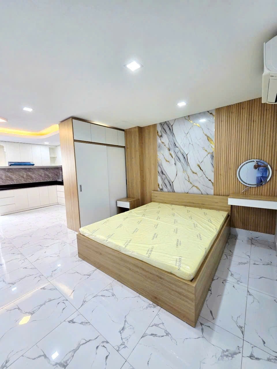 Phòng trọ 1 Phòng ngủ 35m2 tại TA House Nguyễn Thiện Thuật - Bình Thạnh - Phòng ngủ