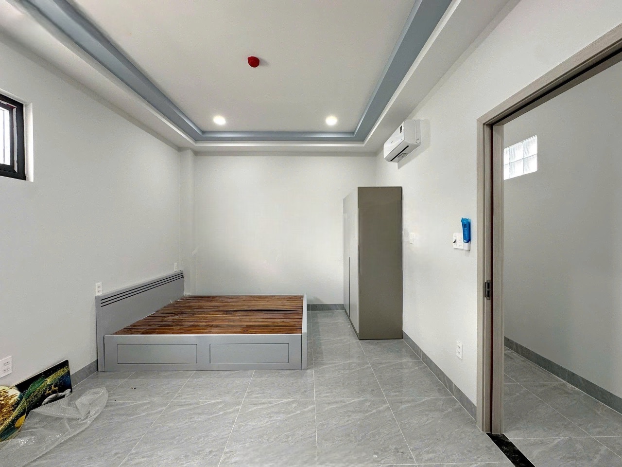 Phòng trọ Studio 28m2 tại Sweet Home Bùi Đình Túy - Bình Thạnh - Phòng ngủ