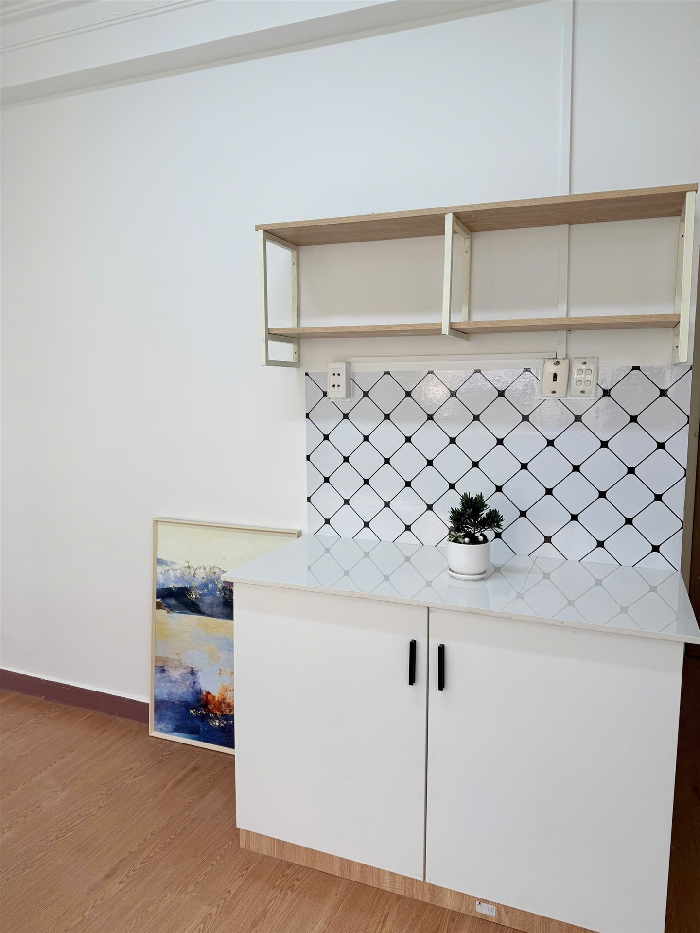 Phòng trọ Studio 30m2 tại CN House Nguyễn Hữu cảnh - Bình Thạnh - Phòng bếp