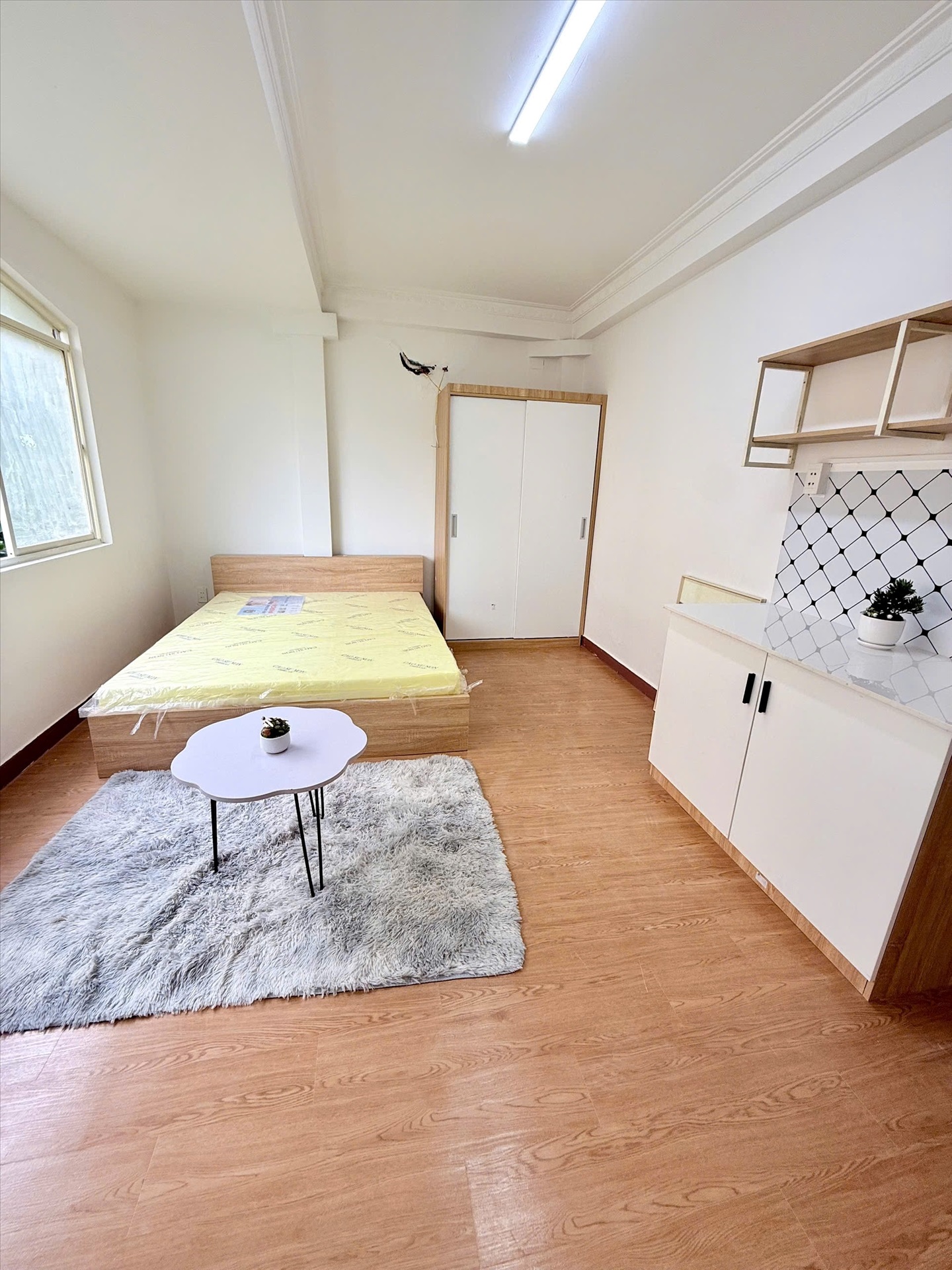 Phòng trọ Studio 30m2 tại CN House Nguyễn Hữu cảnh - Bình Thạnh - Phòng ngủ