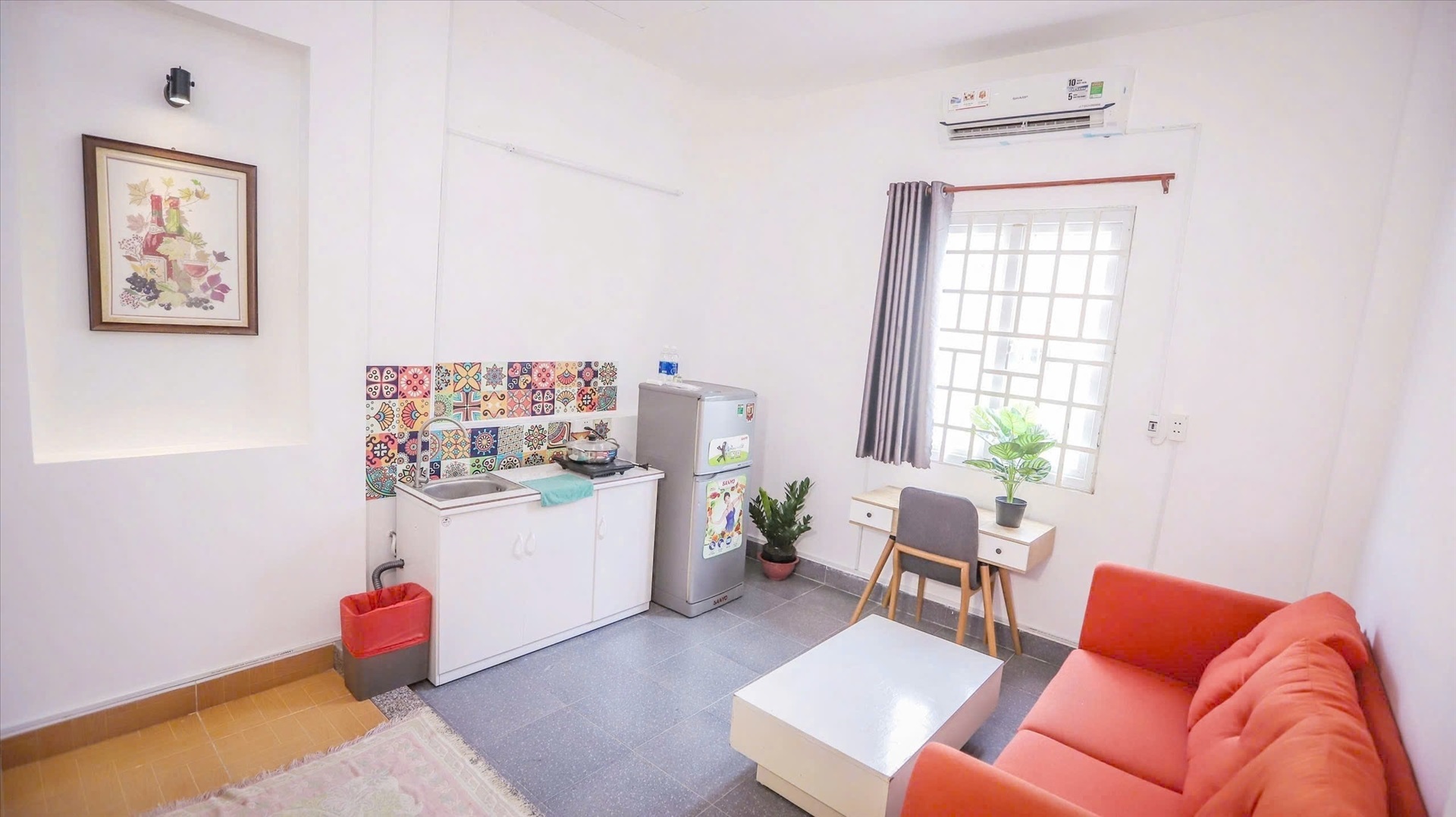 Phòng trọ Studio 30m2 tại Sweet Home Nguyễn Hữu Cảnh - Bình Thạnh - Phòng bếp