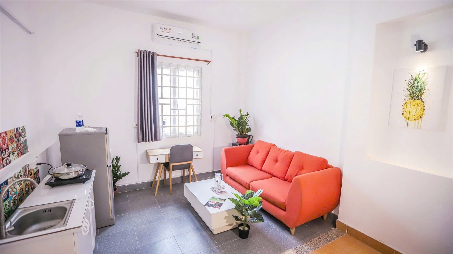 Phòng trọ Studio 30m2 tại Sweet Home Nguyễn Hữu Cảnh - Bình Thạnh - Phòng ngủ