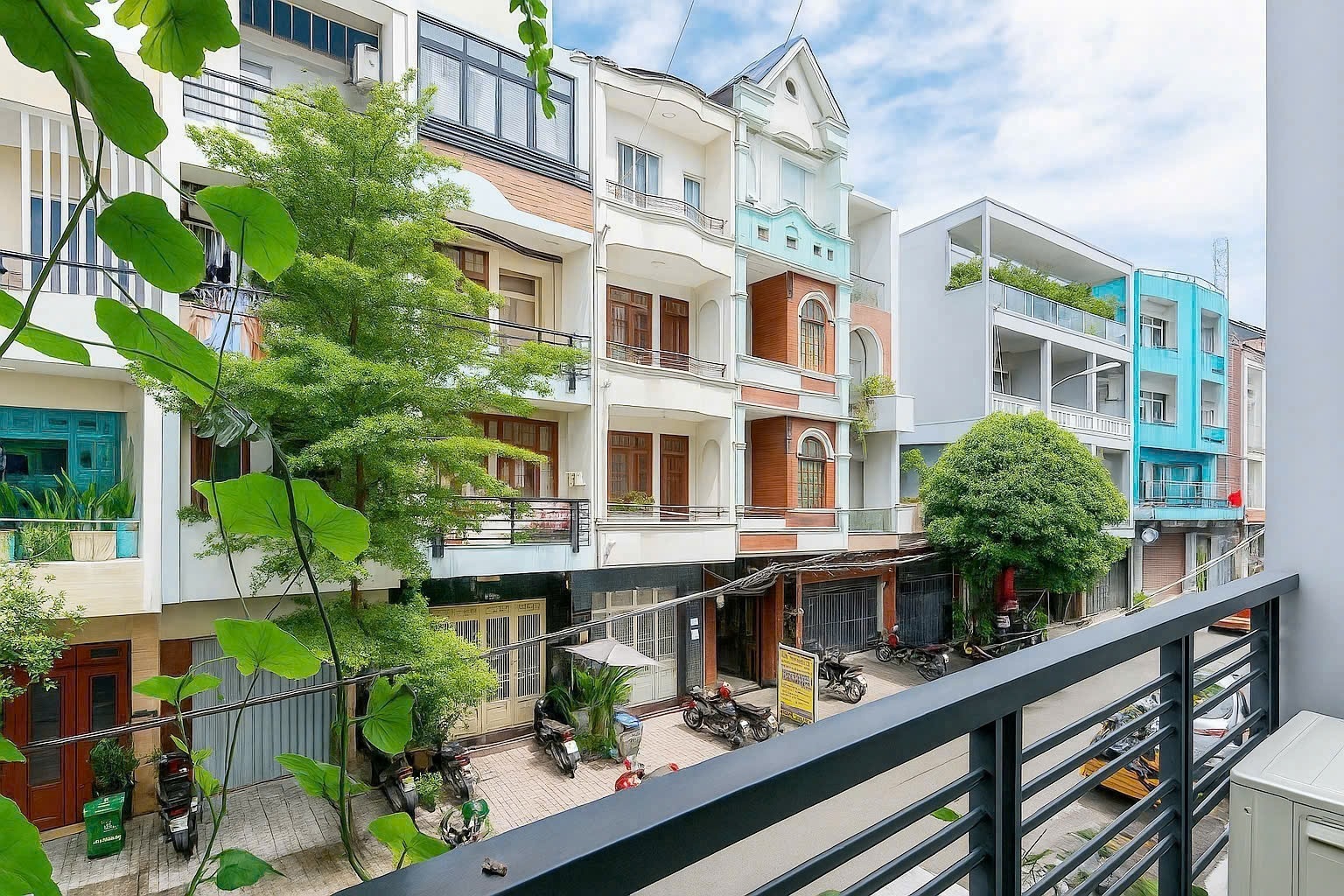 Phòng trọ Studio 30m2 tại Sweet Home Nguyễn Hữu Cảnh - Bình Thạnh - Ban công