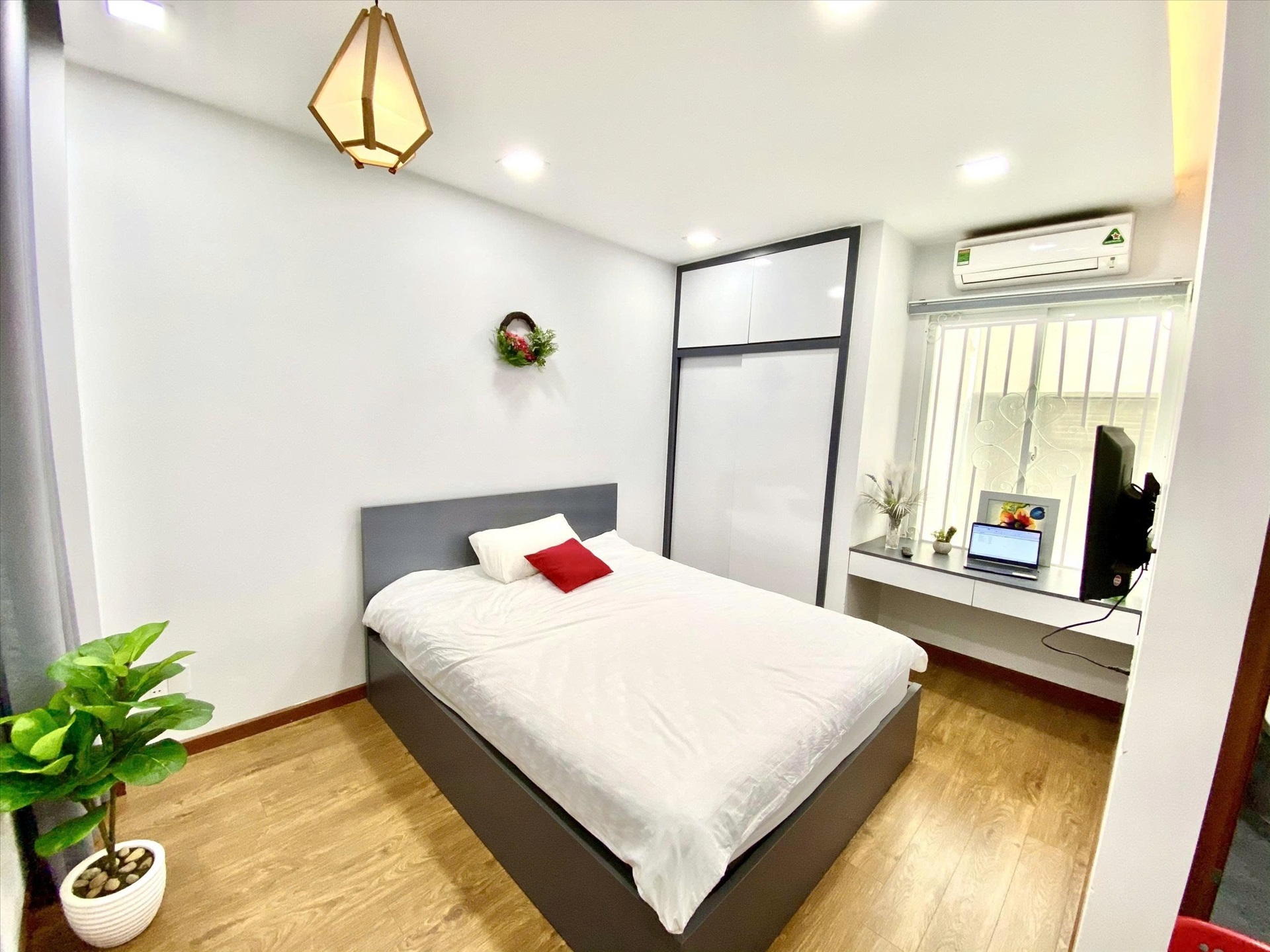 Phòng trọ Studio 30m2 tại Rex Residence Nguyễn Cửu Vân - Bình Thạnh - Phòng ngủ