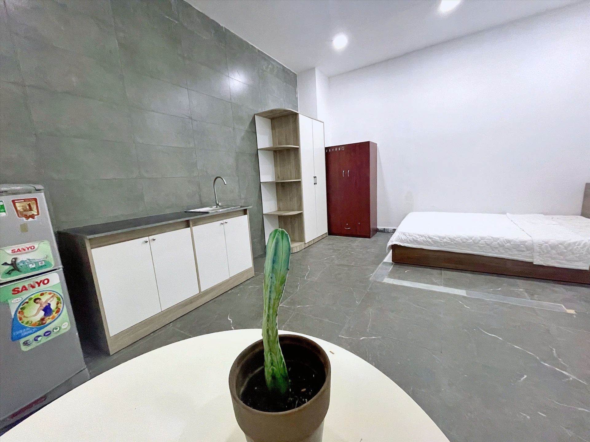 Phòng trọ 1 Phòng ngủ 25m2 tại Rex Residence Nguyễn Cửu Vân - Bình Thạnh - Phòng ngủ