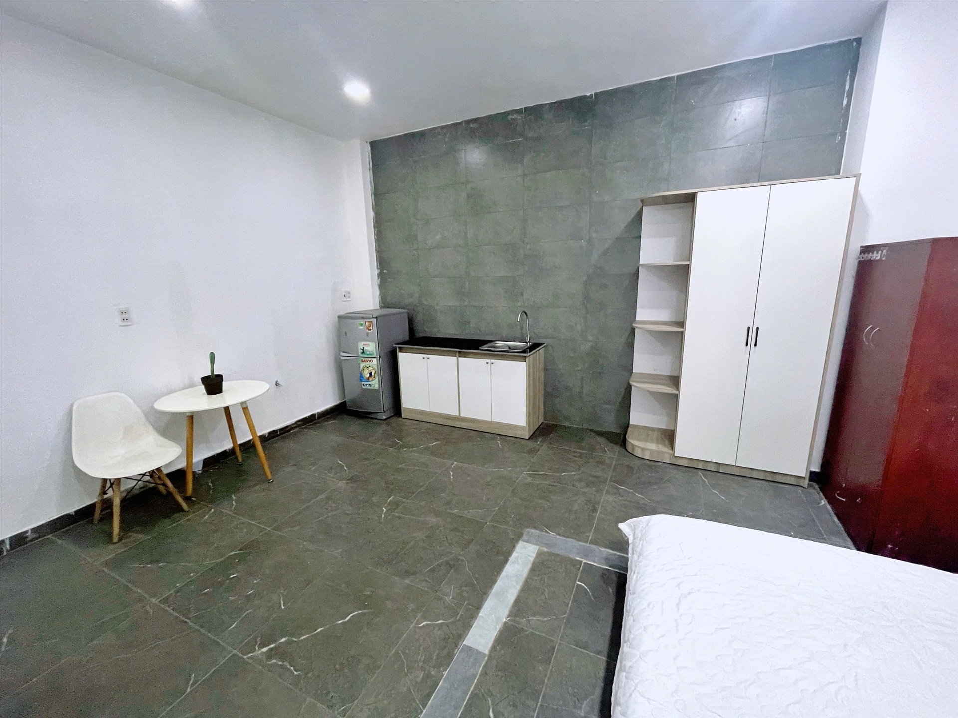 Phòng trọ 1 Phòng ngủ 25m2 tại Rex Residence Nguyễn Cửu Vân - Bình Thạnh - Phòng ngủ