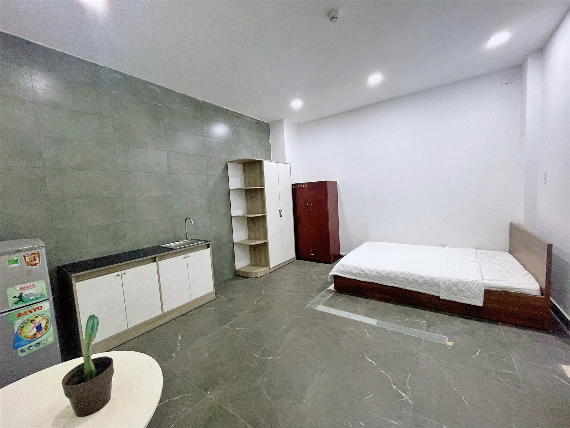 Phòng trọ 1 Phòng ngủ 25m2 tại Rex Residence Nguyễn Cửu Vân - Bình Thạnh - Phòng ngủ