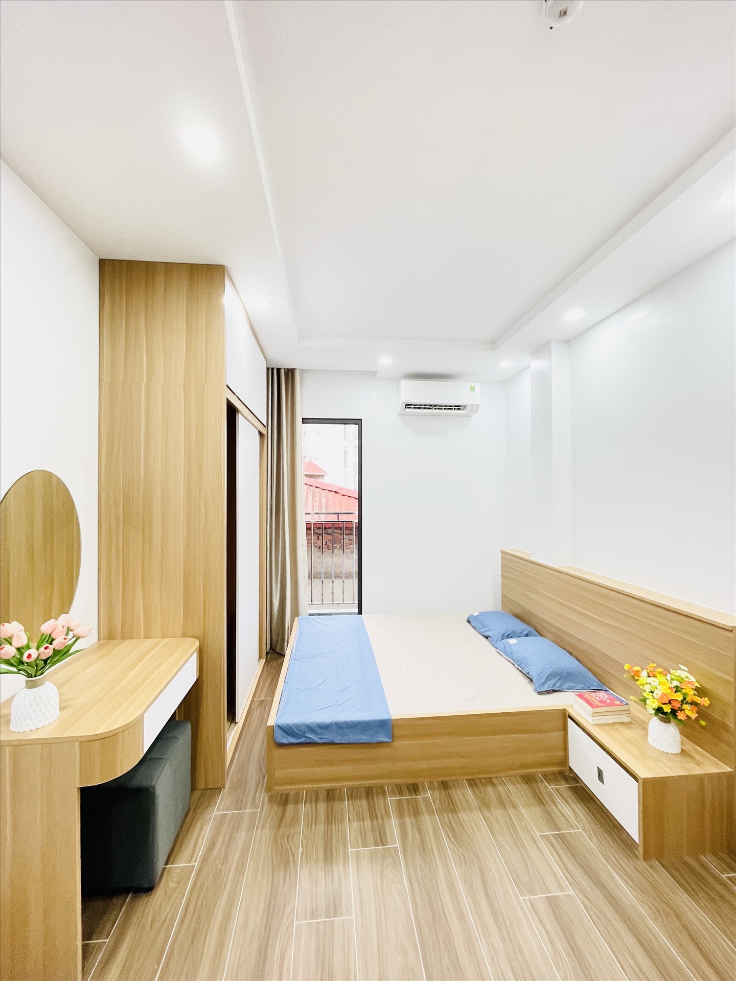 Phòng trọ Studio 30m2 tại Friends Team Tô Vĩnh Diện - Thanh Xuân - Phòng ngủ