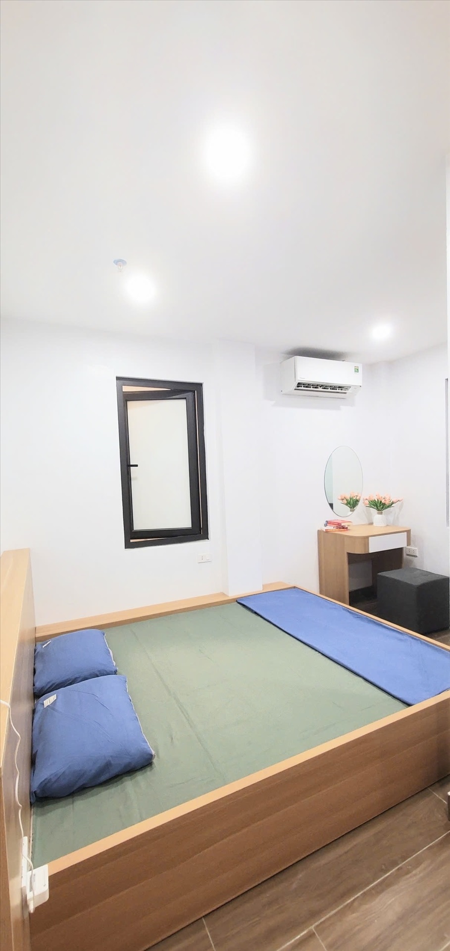 Phòng trọ Studio 25m2 tại Friends Team Tô Vĩnh Diện - Thanh Xuân - Phòng ngủ