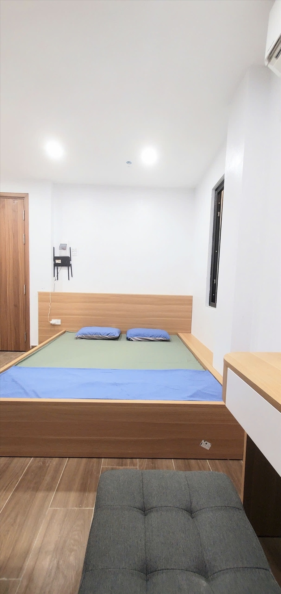 Phòng trọ Studio 25m2 tại Friends Team Tô Vĩnh Diện - Thanh Xuân - Phòng ngủ