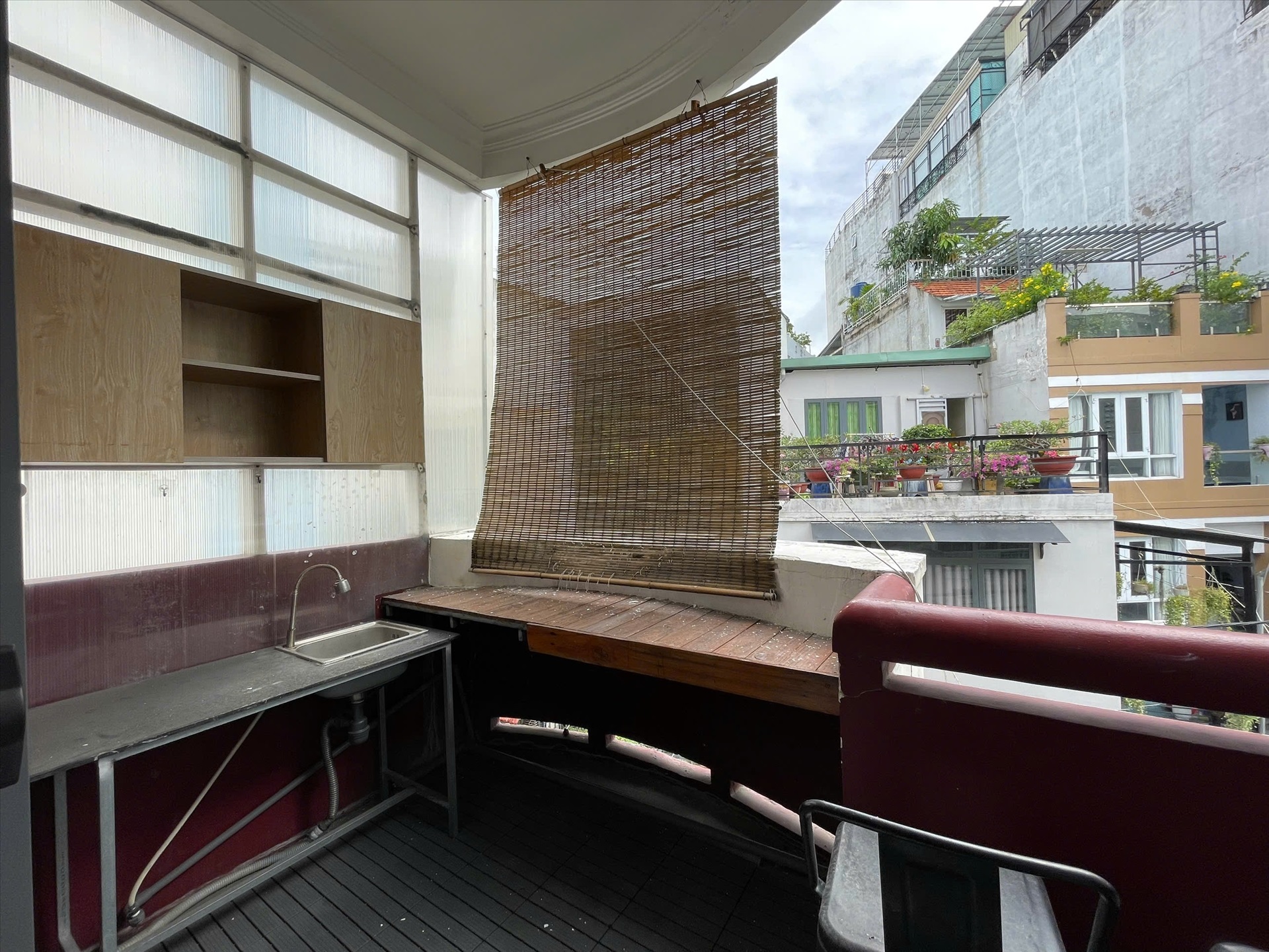 Phòng trọ Studio 30m2 tại JinJoo Home Nhiêu Tứ - Phú Nhuận - Phòng bếp
