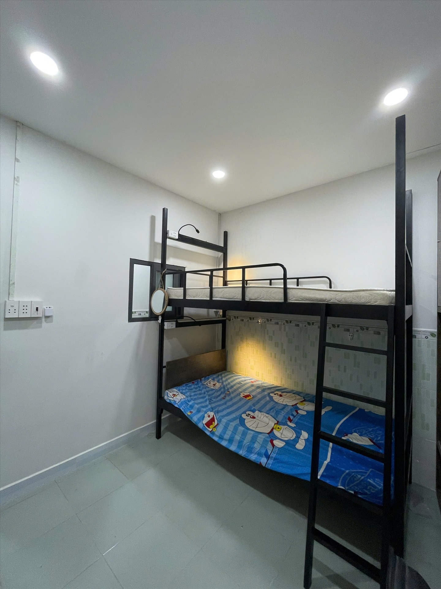 Phòng trọ Studio 25m2 tại Jinjoo Home Âu Cơ - Tân Bình - Phòng ngủ