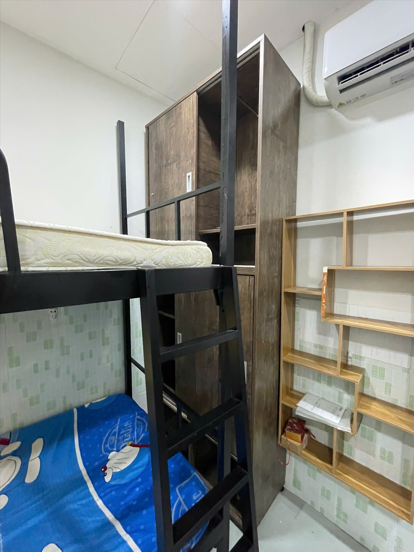 Phòng trọ Studio 25m2 tại Jinjoo Home Âu Cơ - Tân Bình - Phòng ngủ