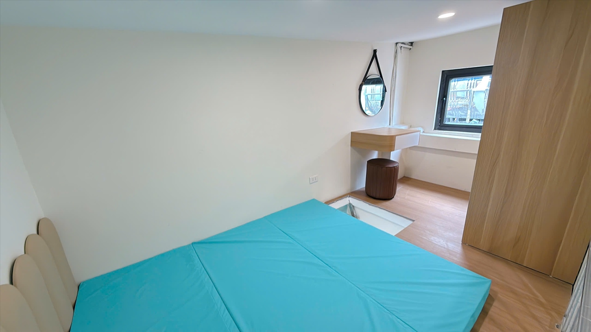 Phòng trọ Duplex 40m2 tại GENZ Home Kim Ngưu - Hai Bà Trưng - Phòng ngủ